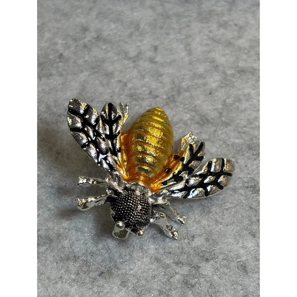 #65. Honey Bee Brooch